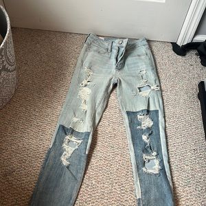 Multi denim jeans